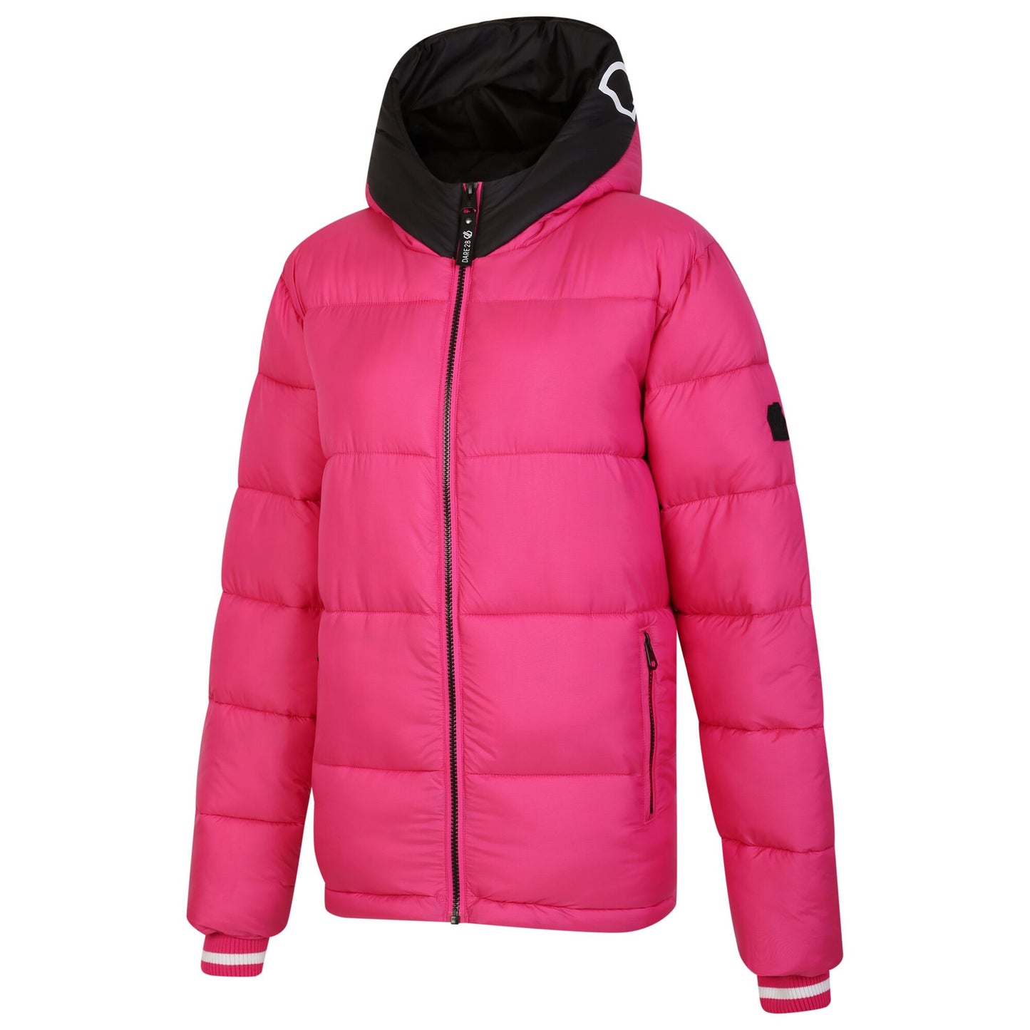 Pure Pink - Side - Dare 2B Womens-Ladies Chilly Padded Jacket