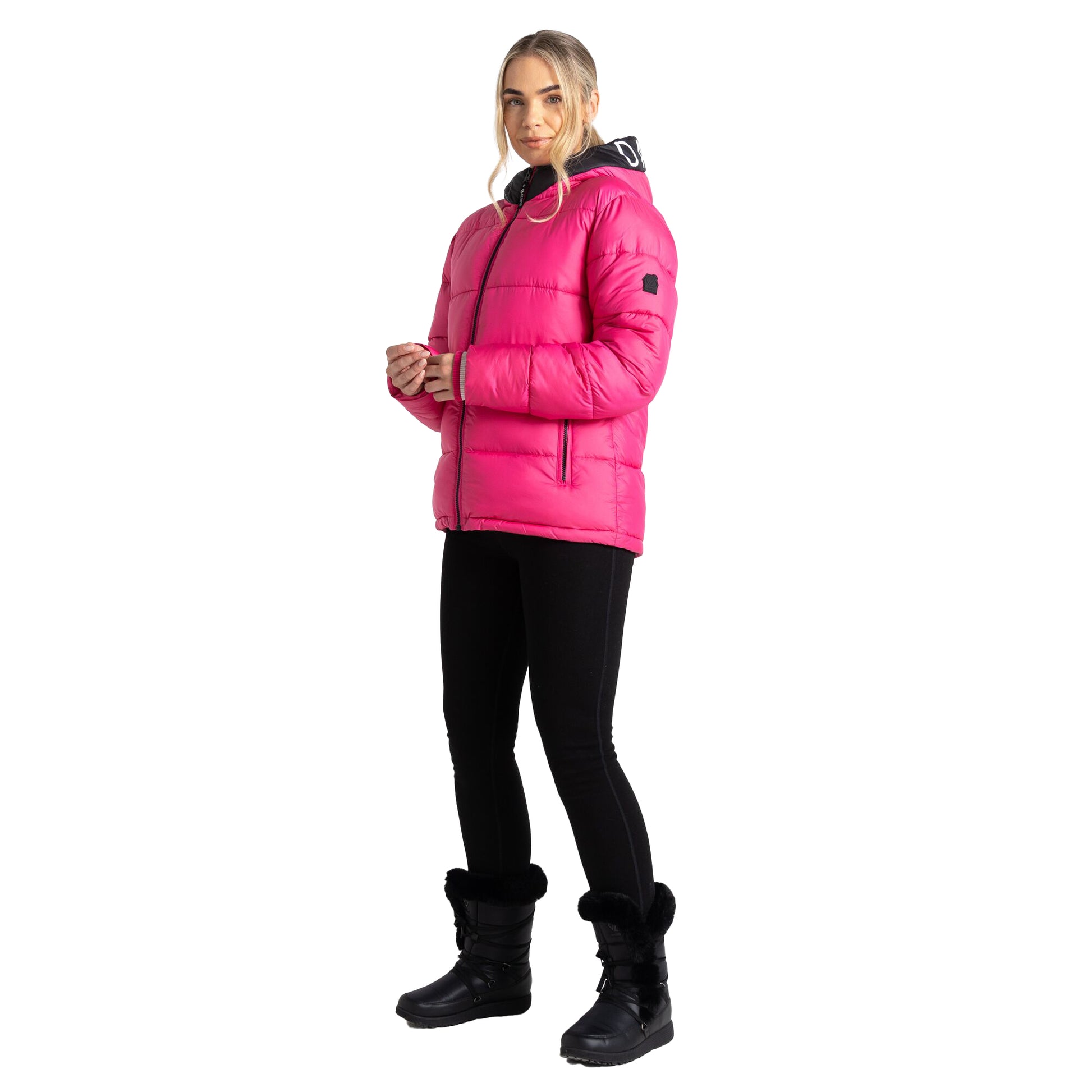 Pure Pink - Lifestyle - Dare 2B Womens-Ladies Chilly Padded Jacket