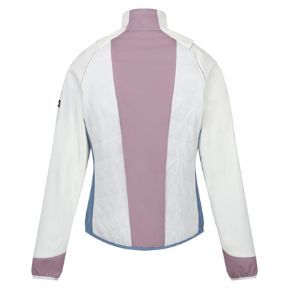 White-Heather Blue - Back - Regatta Womens-Ladies Steren II Hybrid Jacket