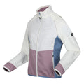 White-Heather Blue - Side - Regatta Womens-Ladies Steren II Hybrid Jacket
