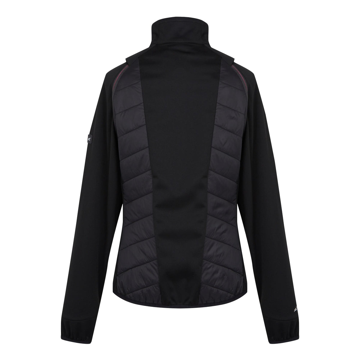 Black-Flamingo Pink - Back - Regatta Womens-Ladies Steren II Hybrid Jacket