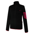 Black - Side - Dare 2B Womens-Ladies Mountain Series Full Zip Fleece Jacket