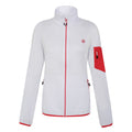 White - Front - Dare 2B Womens-Ladies Mountain Series Full Zip Fleece Jacket