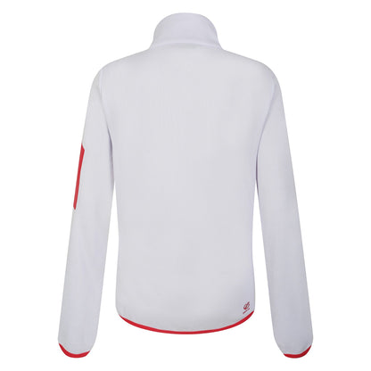 White - Back - Dare 2B Womens-Ladies Mountain Series Full Zip Fleece Jacket