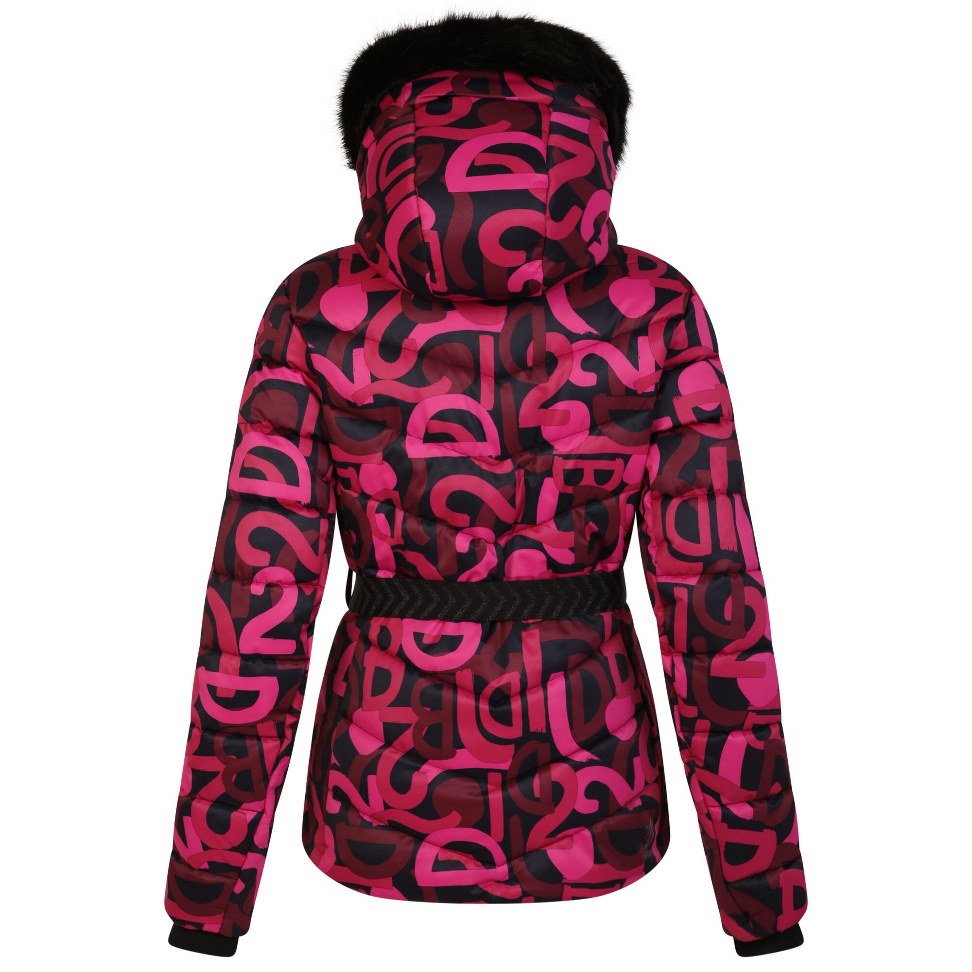 Pure Pink - Back - Dare 2B Womens-Ladies Crevasse Ski Jacket
