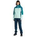 Mint Green-Kayaking - Lifestyle - Dare 2B Womens-Ladies Mountain Series Waterproof Jacket