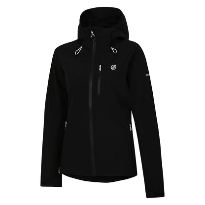 Black - Side - Dare 2B Womens-Ladies Mountain Series Waterproof Jacket