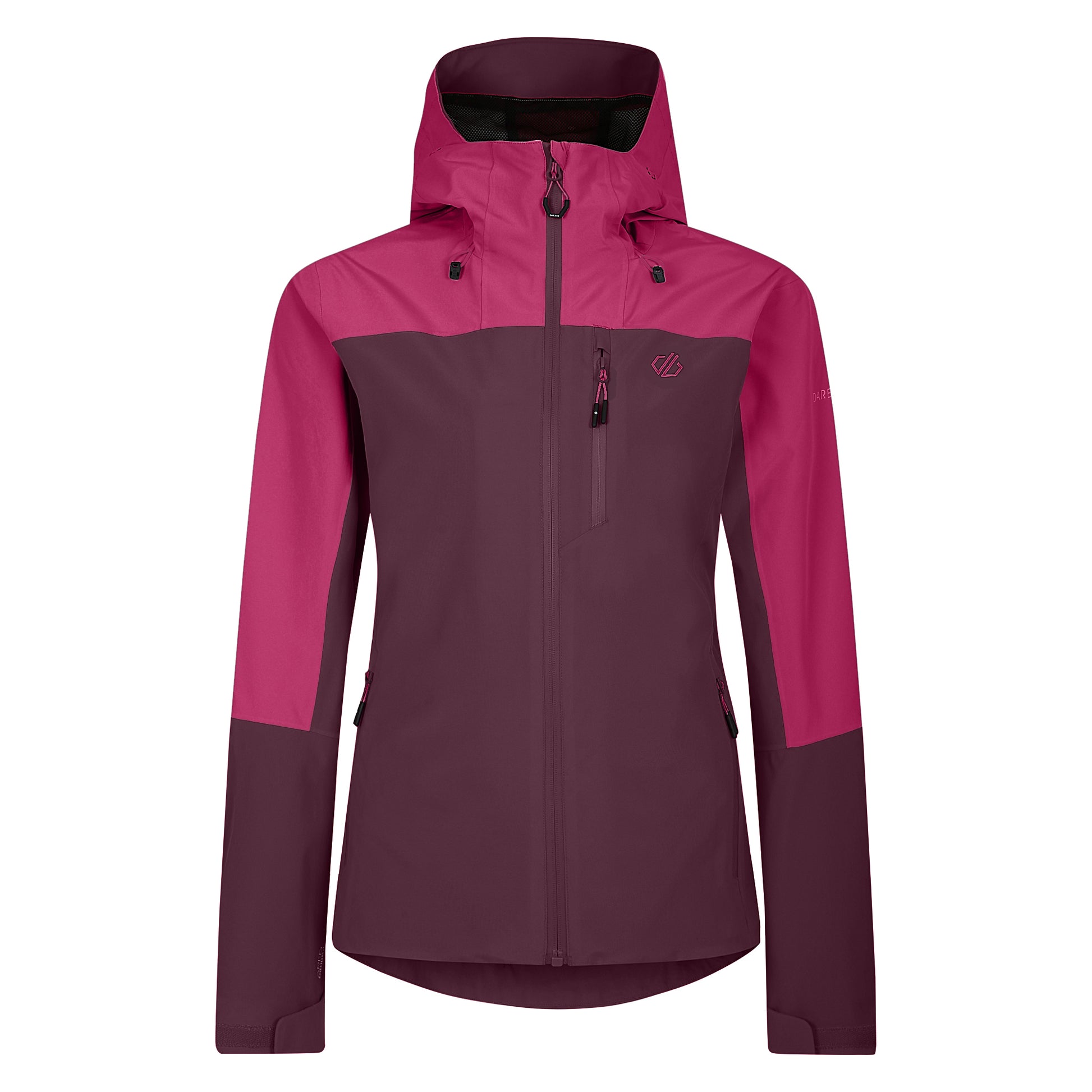 Fig-Berry Pink - Front - Dare 2B Womens-Ladies Mountain Series Waterproof Jacket
