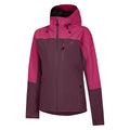 Fig-Berry Pink - Side - Dare 2B Womens-Ladies Mountain Series Waterproof Jacket