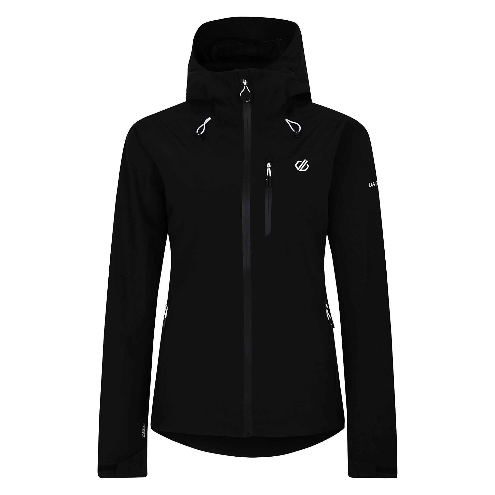 Black - Front - Dare 2B Womens-Ladies Mountain Series Waterproof Jacket