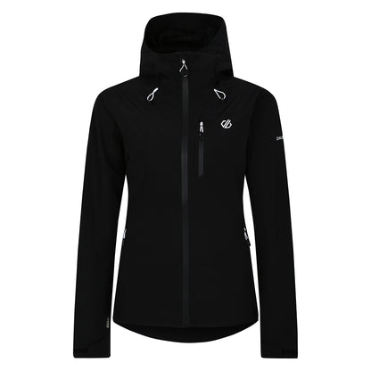 Black - Front - Dare 2B Womens-Ladies Mountain Series Waterproof Jacket