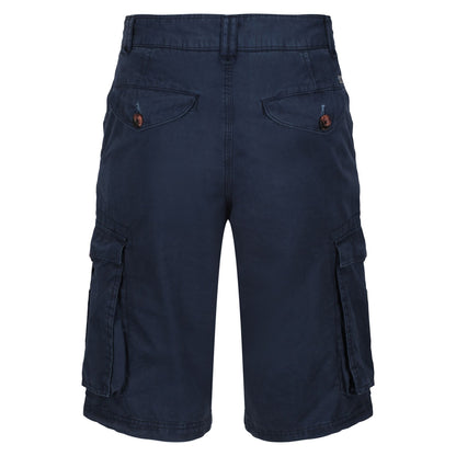 Navy - Back - Regatta Mens Shorebay Cargo Shorts