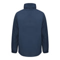 Navy - Back - Regatta Mens Honestly Made 3 in 1 Waterproof Jacket