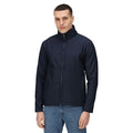 Navy - Side - Regatta Mens Honestly Made 3 in 1 Waterproof Jacket