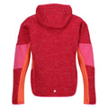Pink Potion-Flamingo Pink-Satsuma - Back - Regatta Childrens-Kids Dissolver VIII Full Zip Fleece Jacket