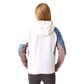 White-Heather - Pack Shot - Regatta Childrens-Kids Dissolver VIII Full Zip Fleece Jacket