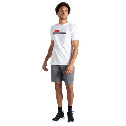 White - Lifestyle - Dare 2B Mens Movement II Sunset T-Shirt