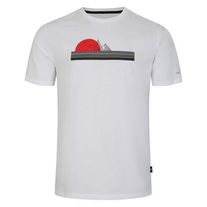 White - Front - Dare 2B Mens Movement II Sunset T-Shirt