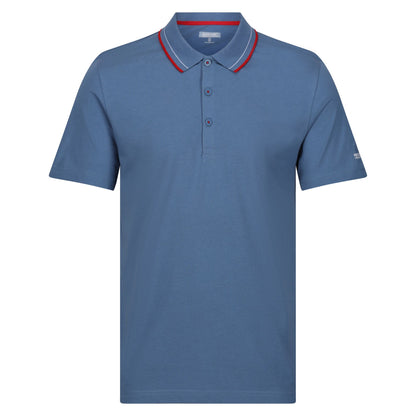 Coronet Blue - Front - Regatta Mens Forley Polo Shirt