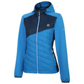 Swedish Blue-Moonlight Denim - Side - Dare 2B Womens-Ladies Ascending Hybrid Jacket