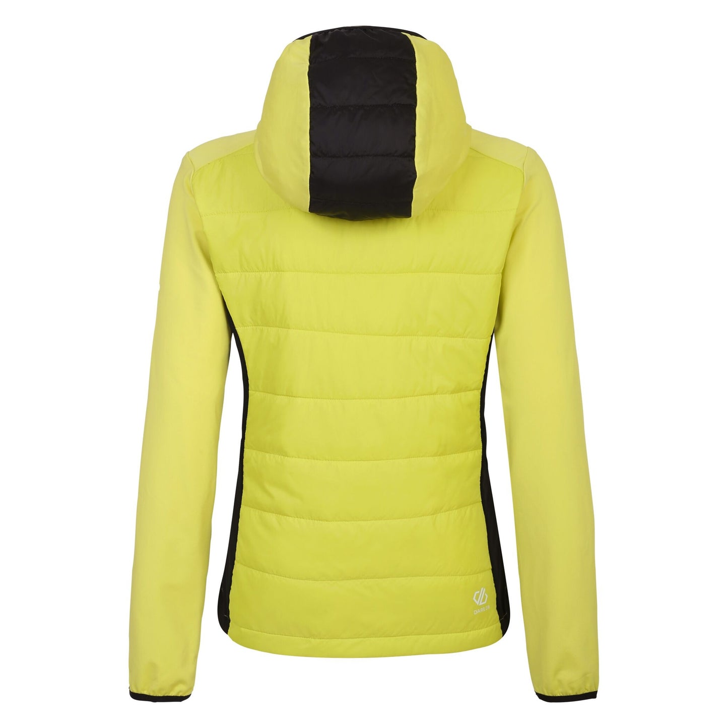 Yellow Plum-White - Back - Dare 2B Womens-Ladies Ascending Hybrid Jacket