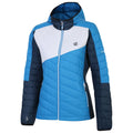 Moonlight Denim-Swedish Blue - Side - Dare 2B Womens-Ladies Ascending Padded Jacket