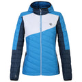 Moonlight Denim-Swedish Blue - Front - Dare 2B Womens-Ladies Ascending Padded Jacket