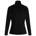 Black - Back - Regatta Womens-Ladies Lavene Half Zip Fleece Top