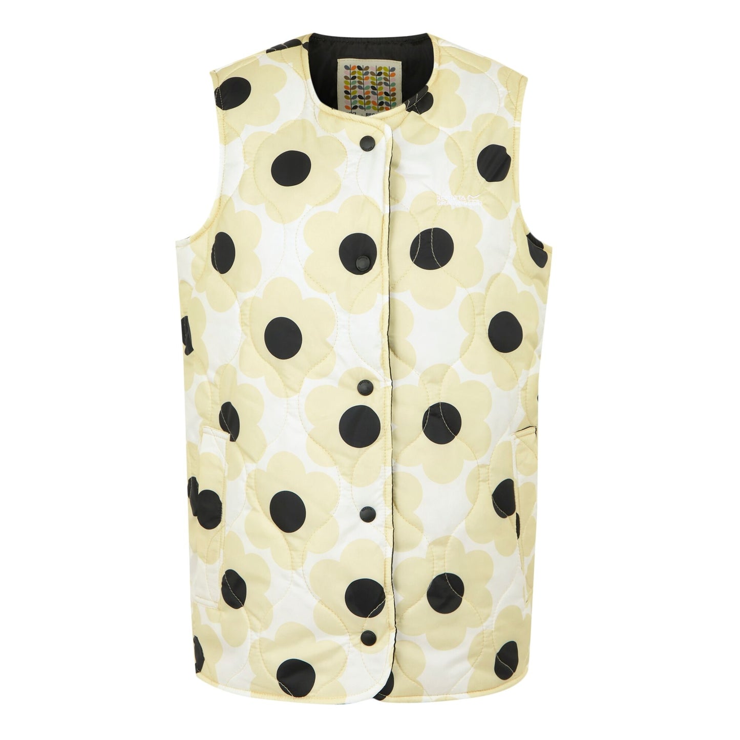 Cream - Front - Regatta Womens-Ladies Daisy Quilted Gilet