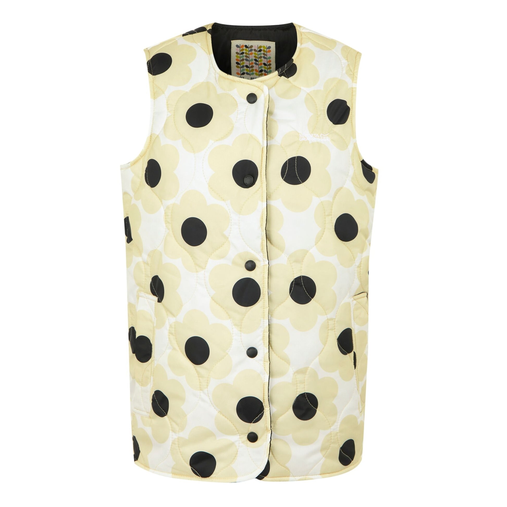 Cream - Front - Regatta Womens-Ladies Daisy Quilted Gilet