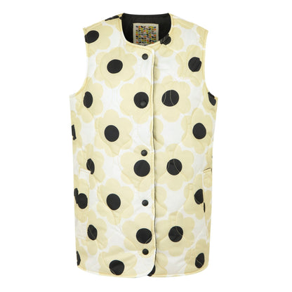 Cream - Front - Regatta Womens-Ladies Daisy Quilted Gilet