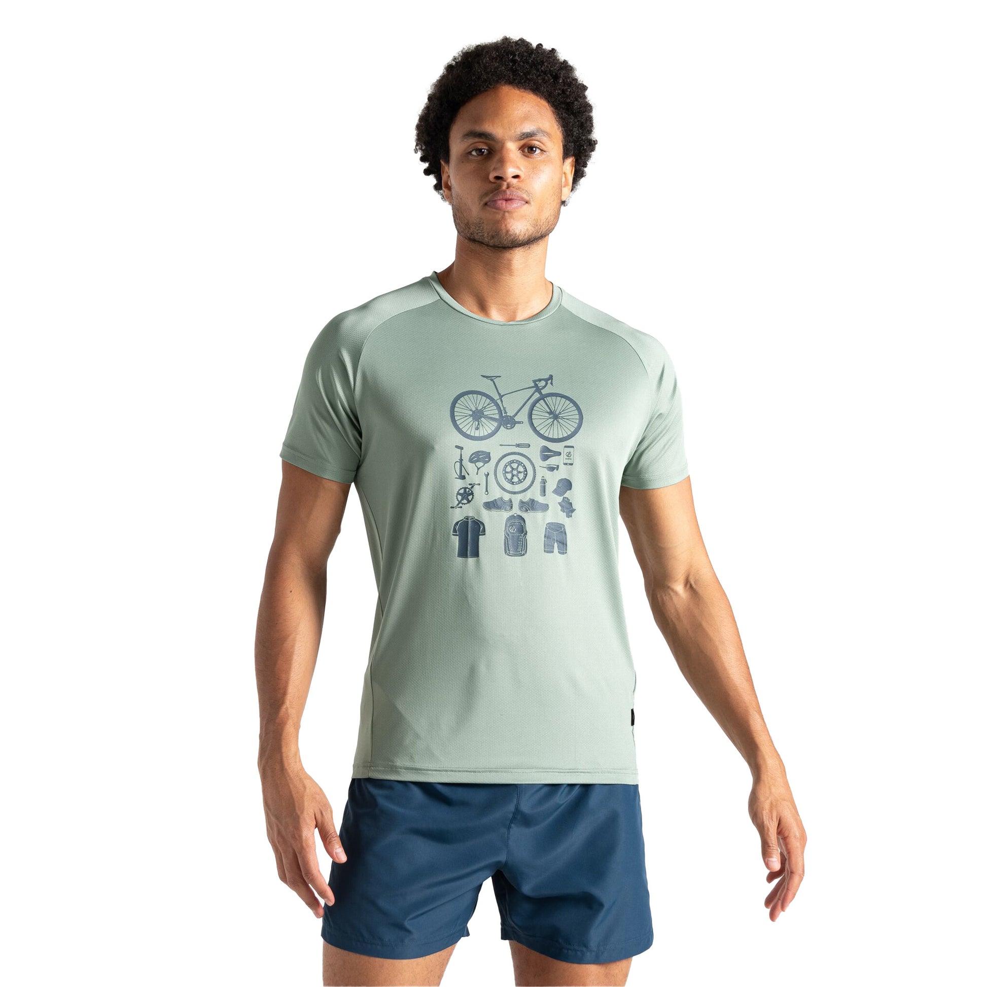 Lilypad Green - Lifestyle - Dare 2B Mens Tech Cycle T-Shirt