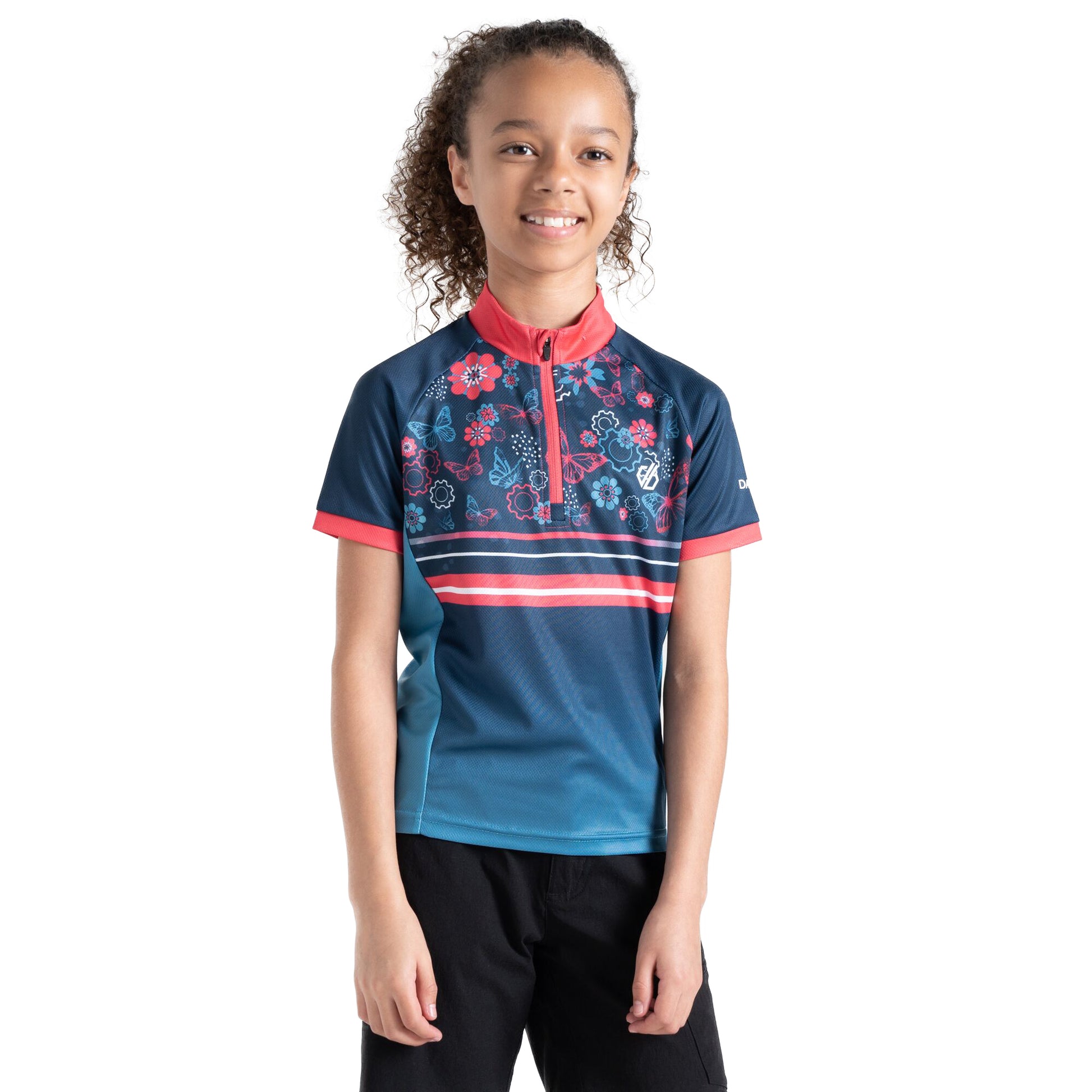 Moonlight Denim - Lifestyle - Dare 2B Childrens-Kids Speed Up II Petal Jersey