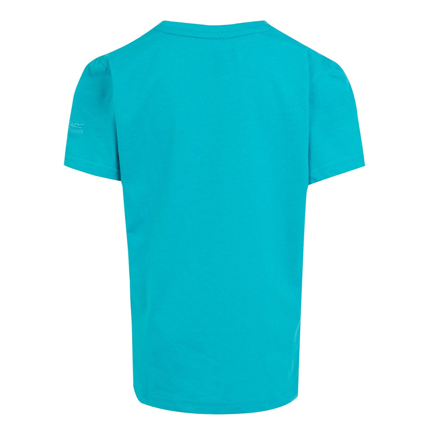 Tahoe Blue - Back - Regatta Childrens-Kids Bosley VII  Good Vibes T-Shirt