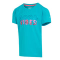 Tahoe Blue - Side - Regatta Childrens-Kids Bosley VII  Good Vibes T-Shirt