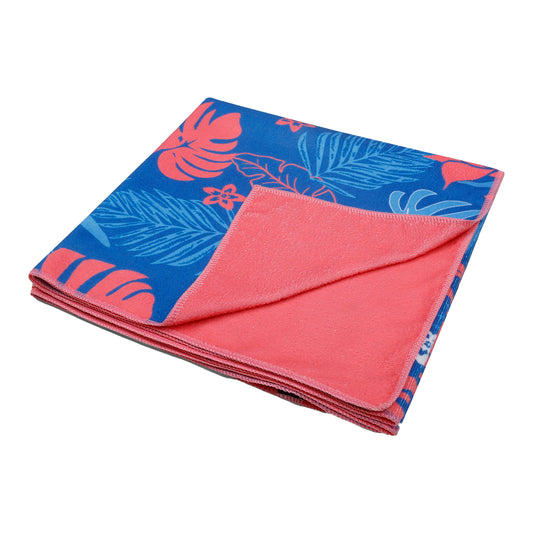 Blue-Pink-White - Front - Regatta Hawaiian Beach Towel
