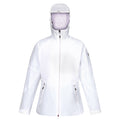 White-Lilac Frost - Front - Regatta Womens-Ladies Raddick II Waterproof Jacket