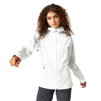 White-Lilac Frost - Lifestyle - Regatta Womens-Ladies Raddick II Waterproof Jacket