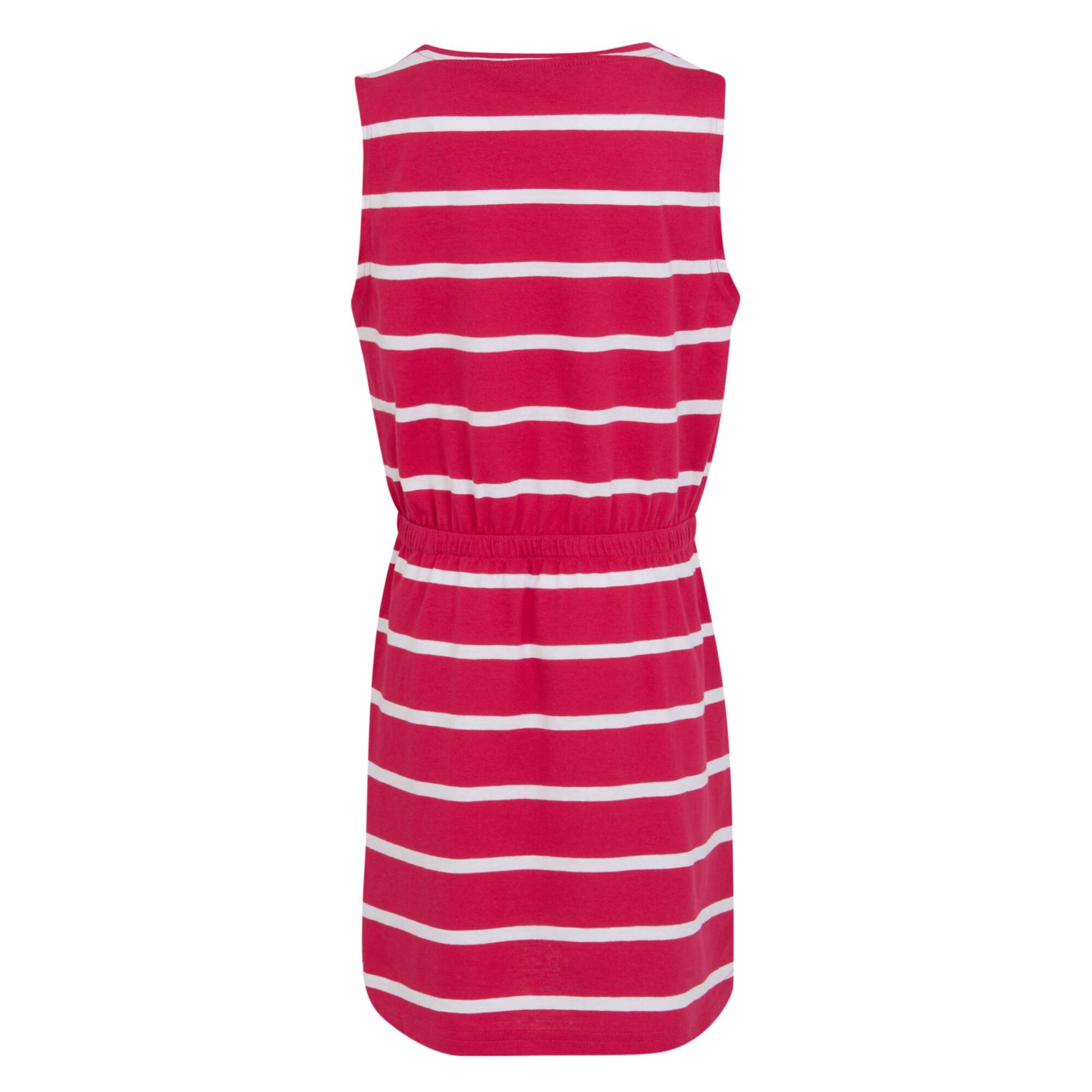 Pink Potion-White - Back - Regatta Girls Beylina Stripe Dress