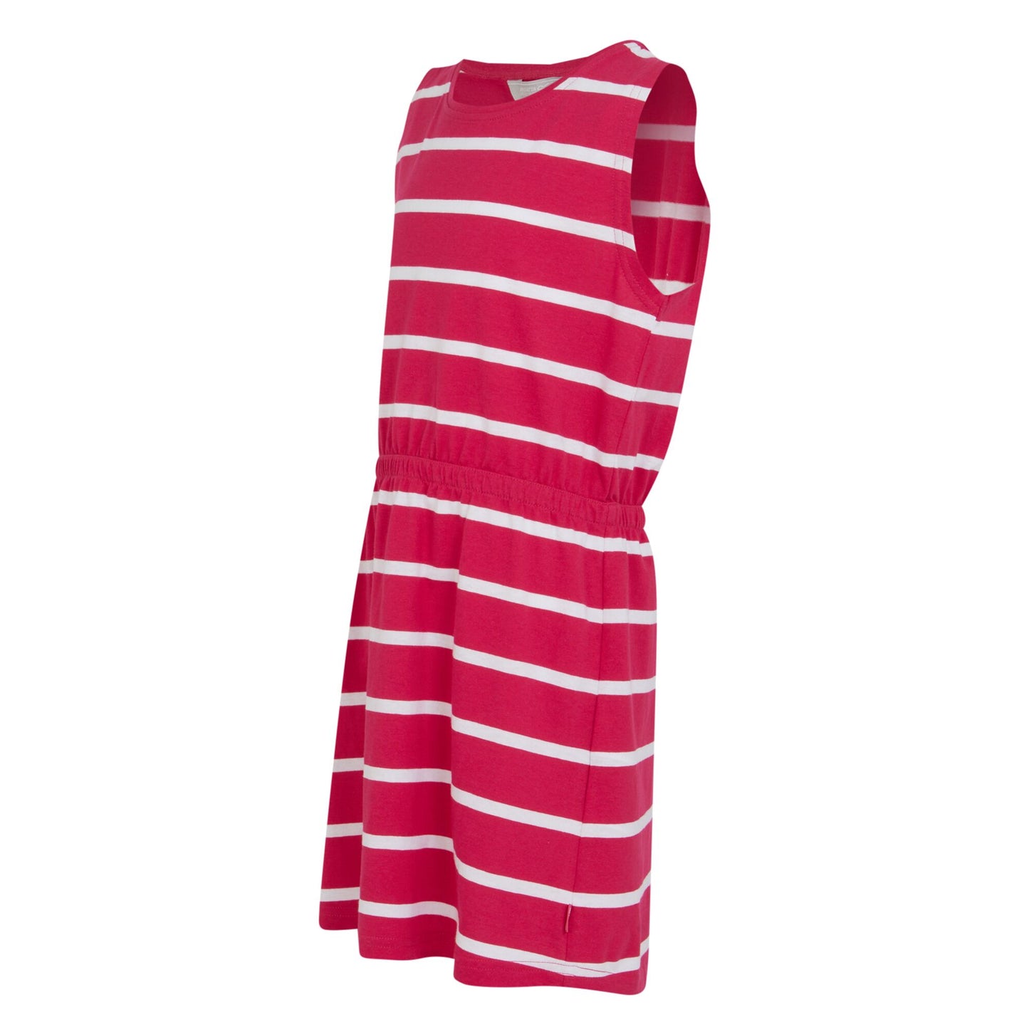 Pink Potion-White - Side - Regatta Girls Beylina Stripe Dress