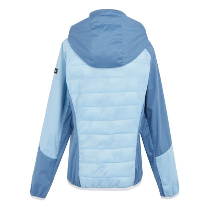 Clear Sky-Coronet Blue - Back - Regatta Womens-Ladies Andreson Pro Hybrid Jacket