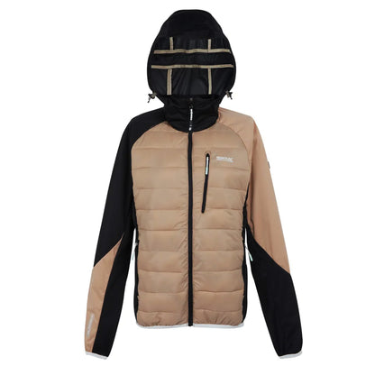 Warm Taupe-Black - Front - Regatta Womens-Ladies Andreson Pro Hybrid Jacket