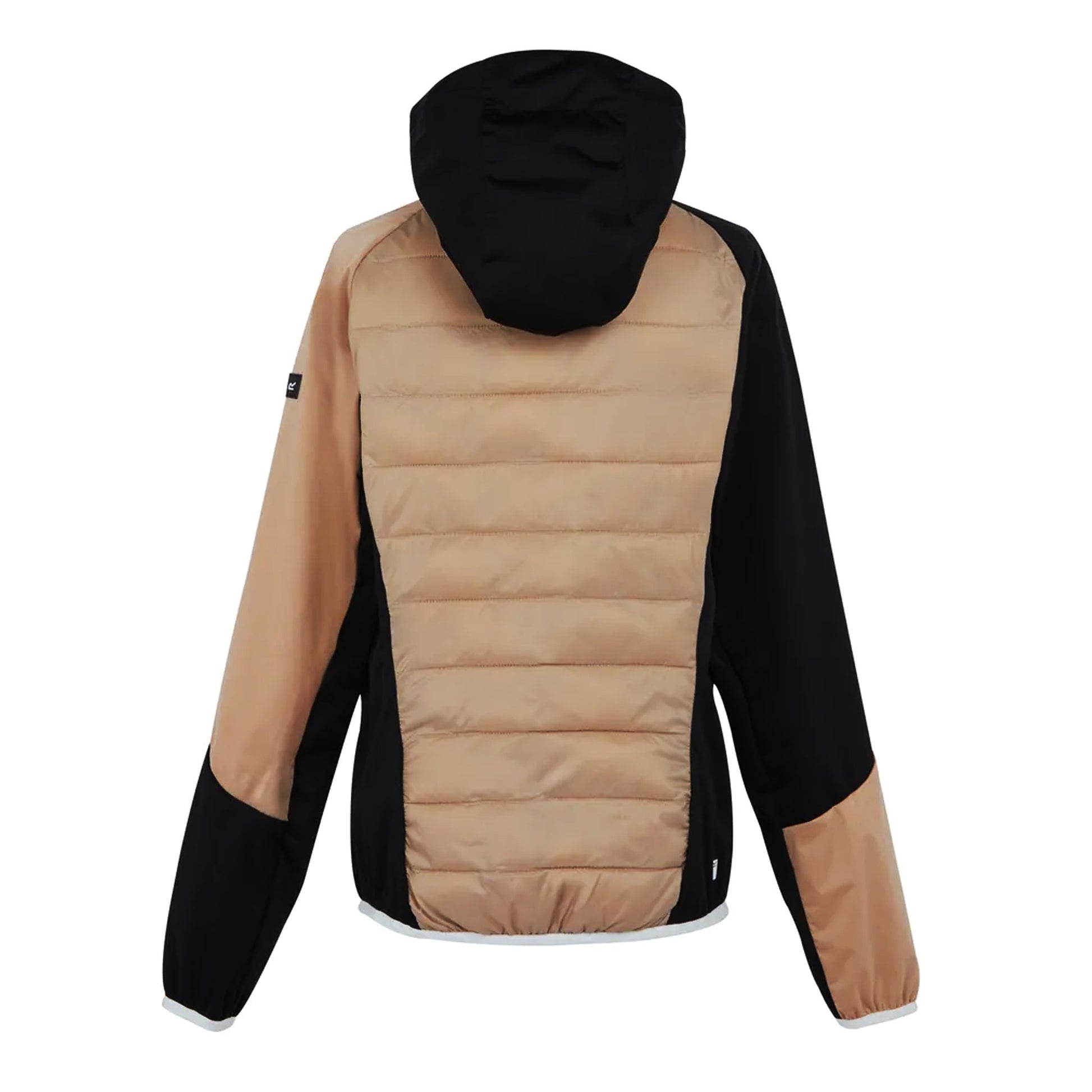 Warm Taupe-Black - Back - Regatta Womens-Ladies Andreson Pro Hybrid Jacket