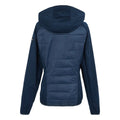 Navy-Clear Sky - Back - Regatta Womens-Ladies Andreson Pro Hybrid Jacket