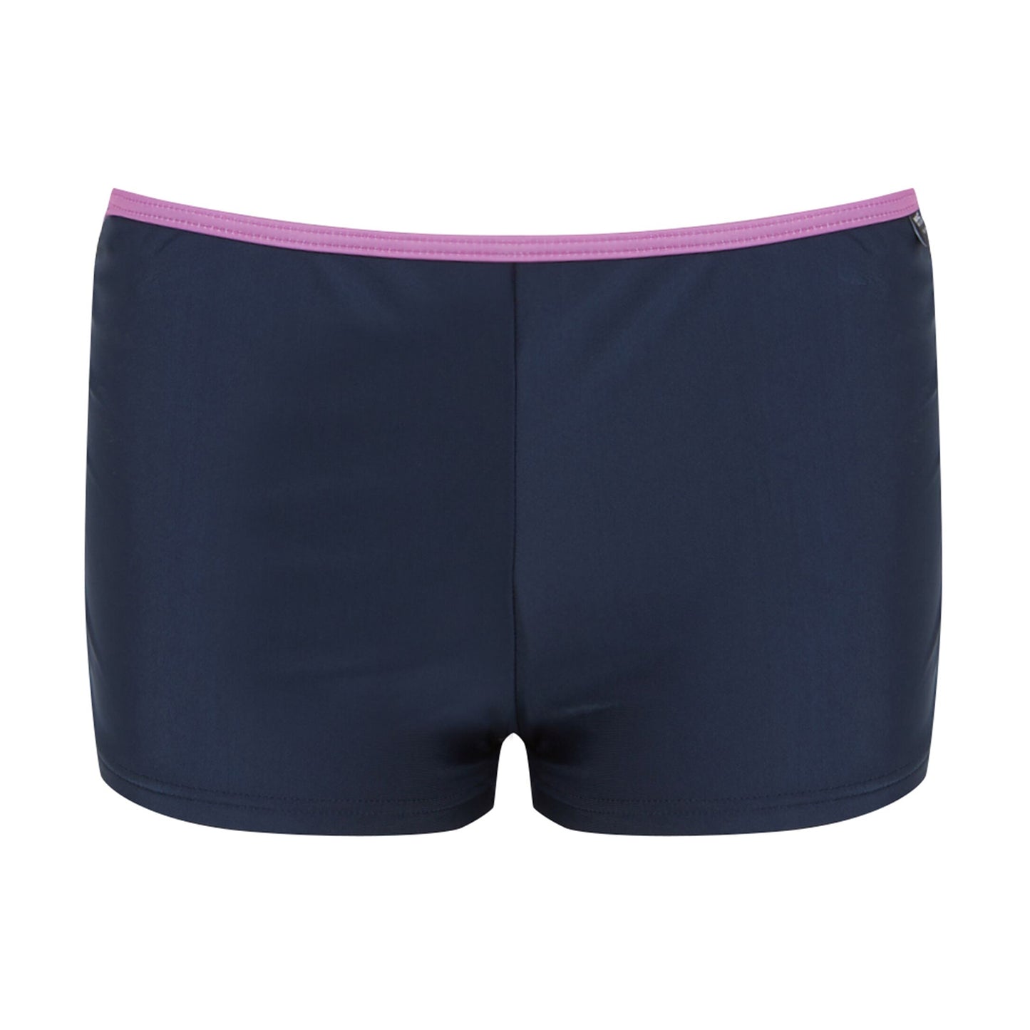 Navy-Radiant Orchid - Front - Regatta Womens-Ladies Aceana Plain Bikini Bottoms