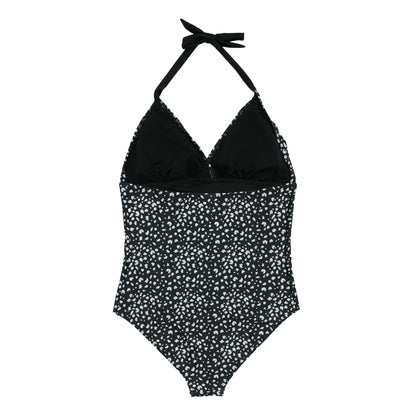 Black-White - Back - Regatta Womens-Ladies Flavia II Polka Dot One Piece Swimsuit