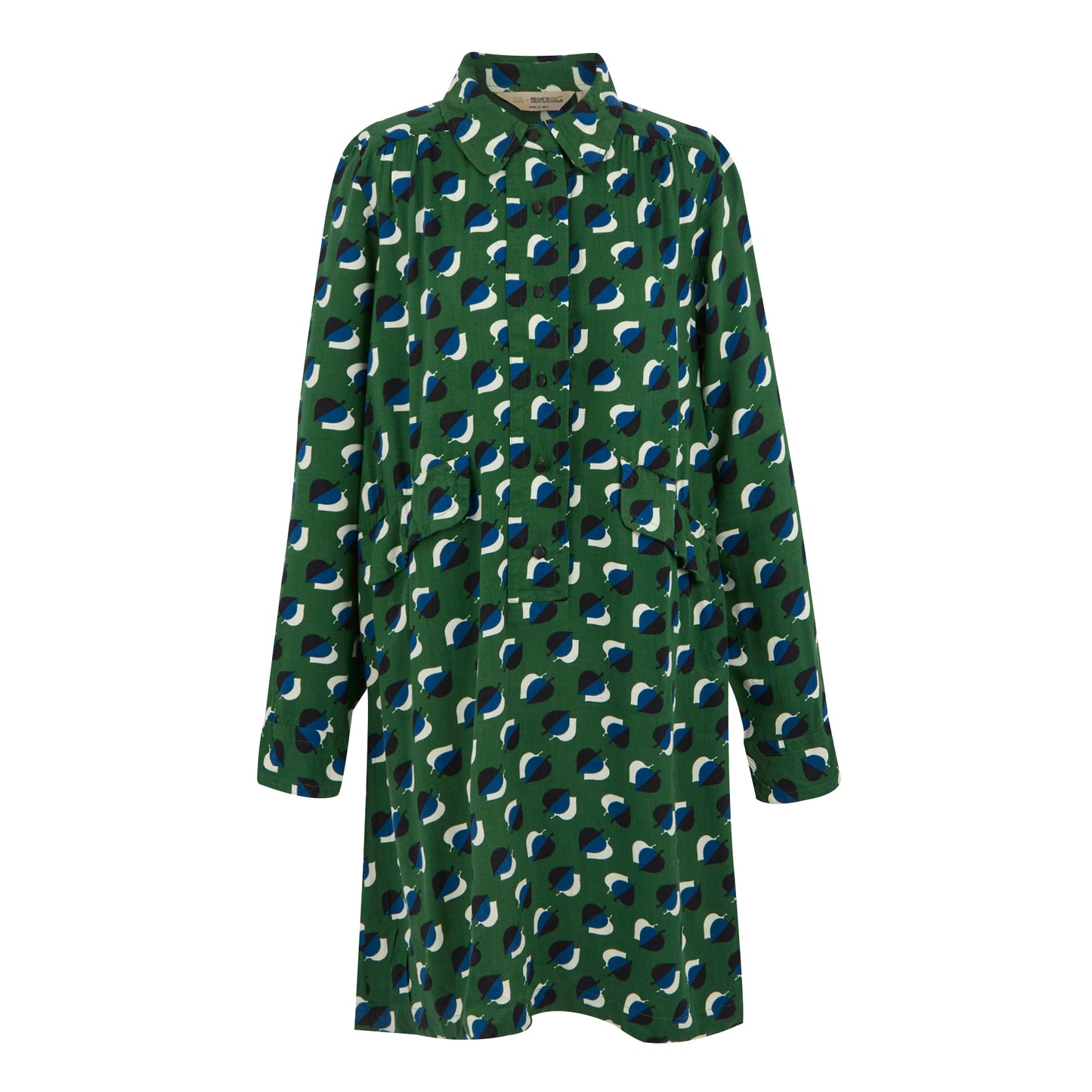 Shadow Elm Emerald - Front - Regatta Womens-Ladies Orla Kiely Sunflower Casual Dress