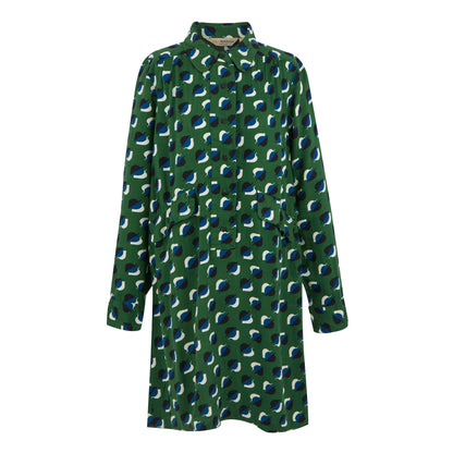 Shadow Elm Emerald - Front - Regatta Womens-Ladies Orla Kiely Sunflower Casual Dress