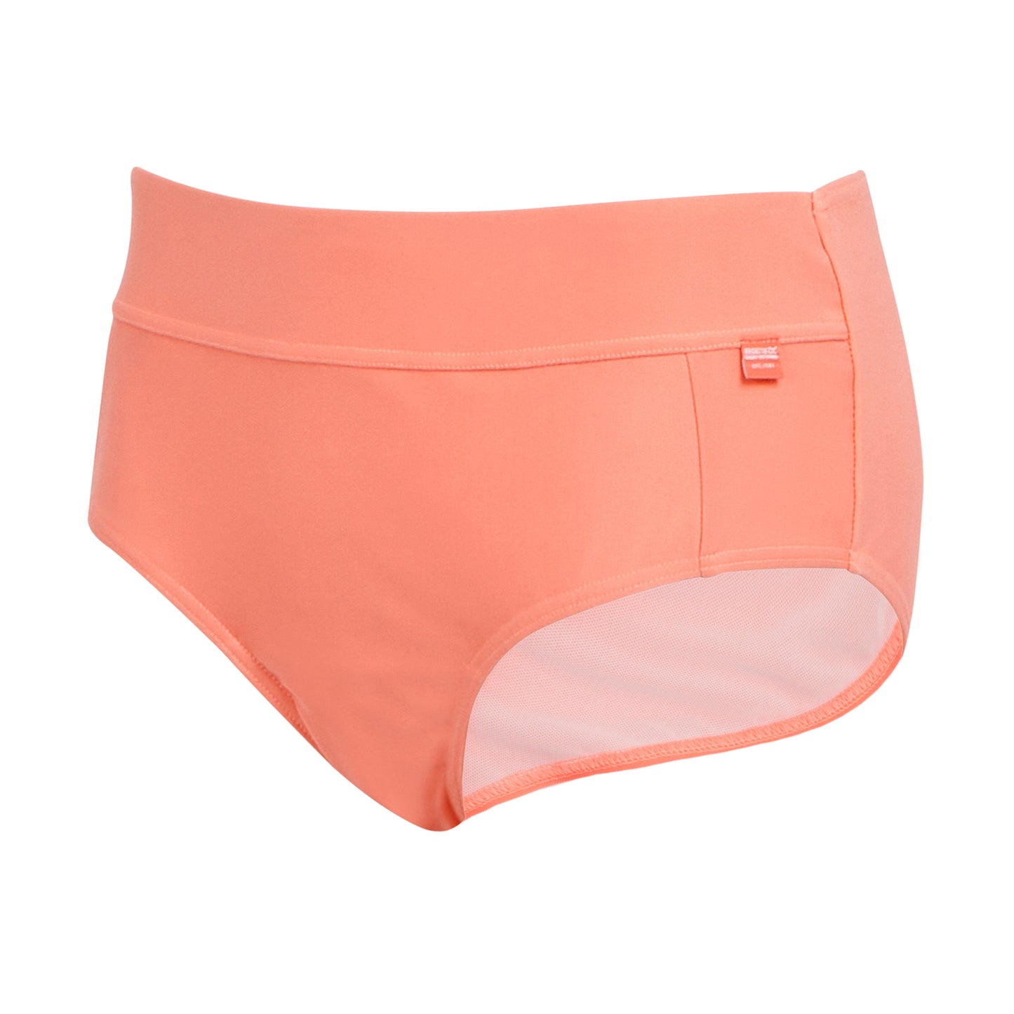 Shell Pink - Side - Regatta Womens-Ladies Paloma Plain Swim Briefs