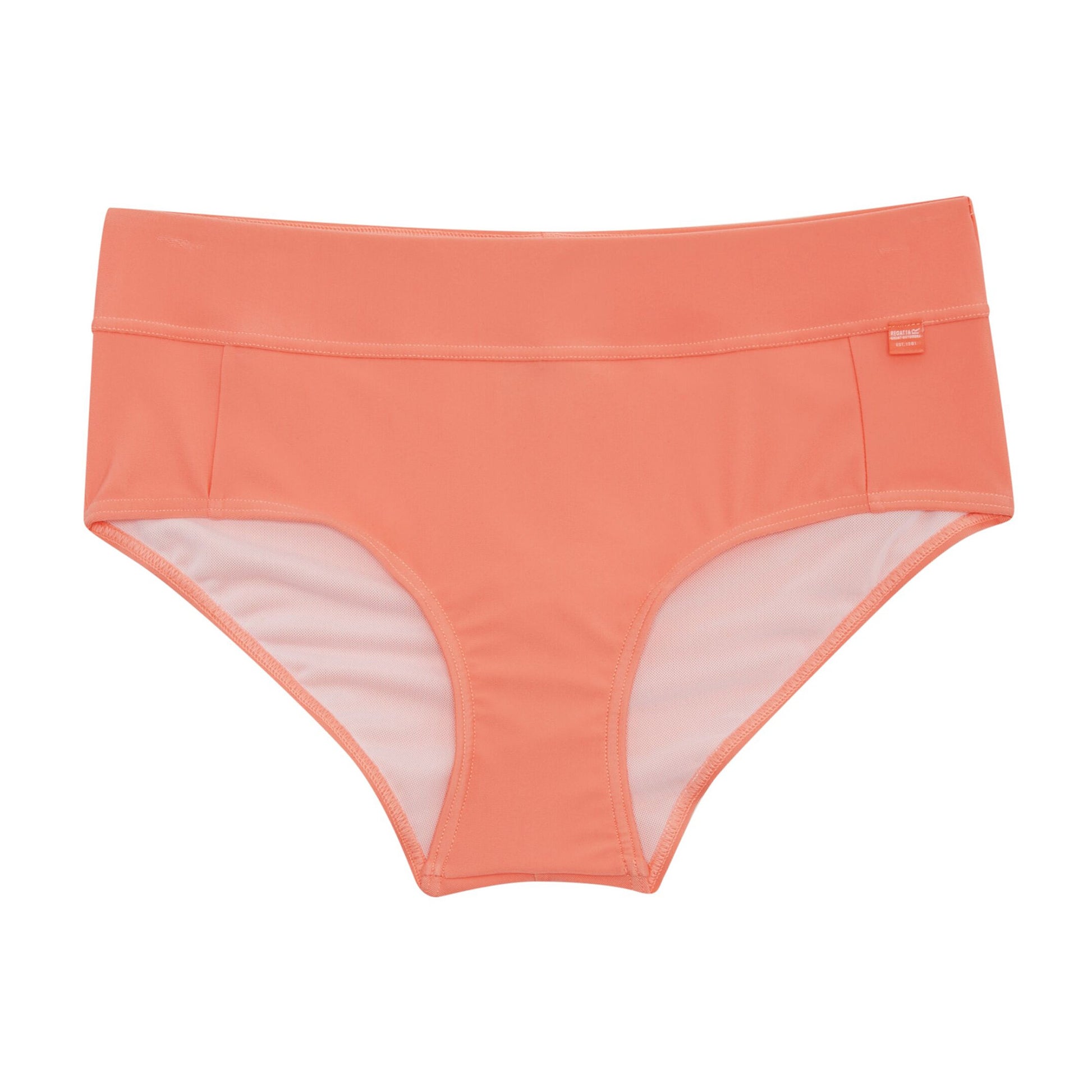 Shell Pink - Front - Regatta Womens-Ladies Paloma Plain Swim Briefs